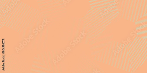 Gradient pink red patterned desktop wallpaper. Abstract vector illustration of modern lines background. Hexagon lines on yellow background. presentation design for corporate business and institution .