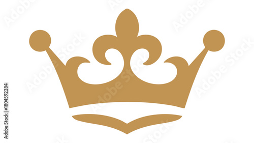 Golden crown royal insignia art