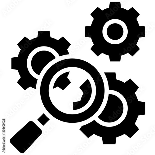 Machine Inspection Icon