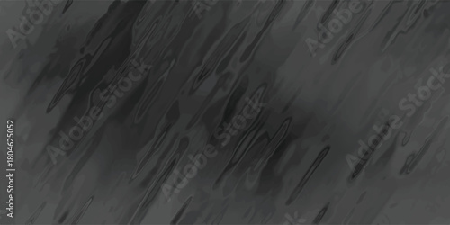 Abstract dark gray textured background with diagonal wavy lines and subtle organic patterns resembling water ripples or brushed metal surface for graphic design and digital art applications