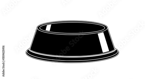 Vector for food bowl