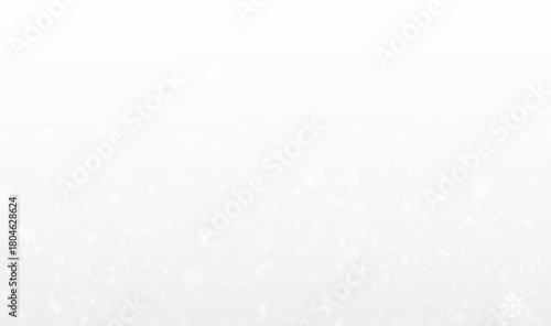 Realistic winter snowflakes background for seasonal design, adding festive sparkle and atmosphere. Transparent-background snow overlay in PNG format.