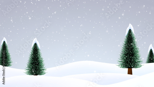  Snowy background. Snowdrifts. Snowfall. Clear blue sky. Blizzard. Cartoon wallpaper. Cold weather. Winter season.