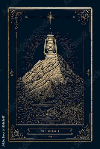 tarot card The Hermit