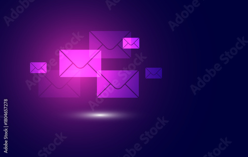 icone, email, posta, invio mail, mailing list, corrispondenza, lettera, web, busta, e mail, cyberspazio, vettoriale, business