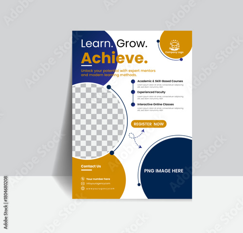 Educational Flyer Design Template