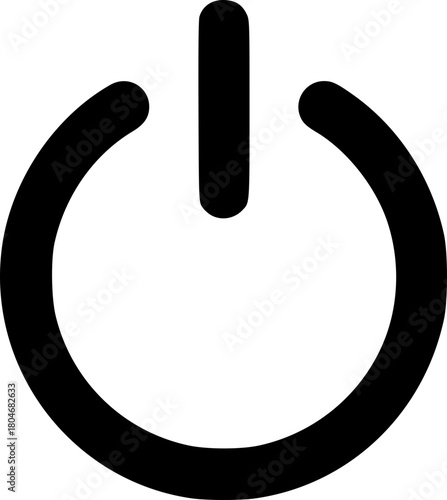 Universal Power On/Off Button Icon