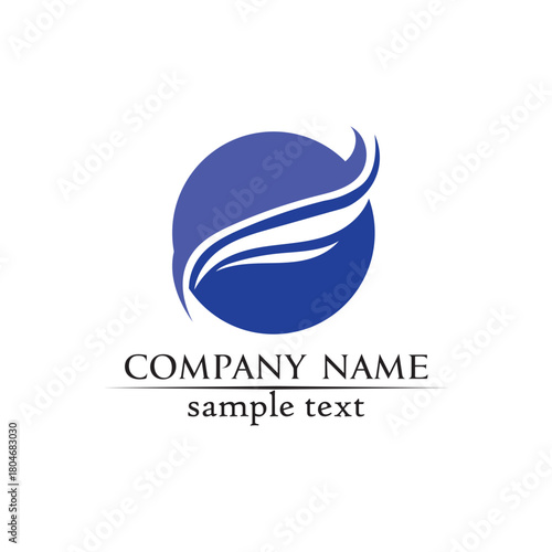 Waves beach logo and symbols template icons app