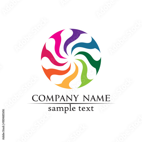 Waves beach logo and symbols template icons app