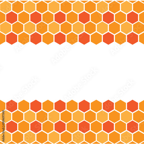 honeycomb background. honeycomb pattern. Hexagon abstract background vector