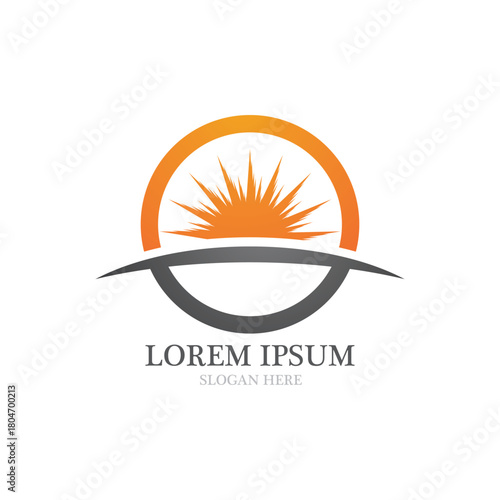 Sun Vector illustration Icon