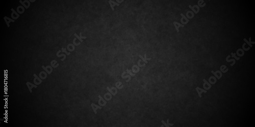 Dark black old wall paper grunge background. black blackboard and chalkboard texture. Dark black concrete wall texture element vintage grunge charcoal paint rough, distress backdrop background.	
