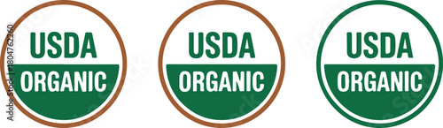 Organic usda certification seal