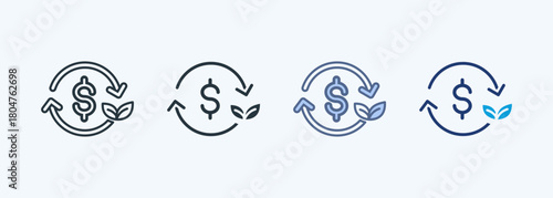 Circular Finance Icon