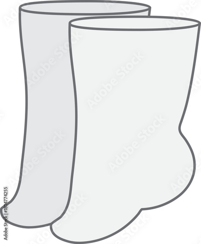 옛 선조들이 신던 여성양말인 버선