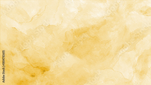 Abstract golden yellow watercolor texture background for design projects and art Vector, illustration