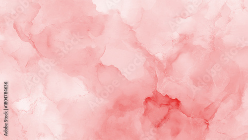 Abstract light red and pink watercolor background texture with soft flow Vector, illustration