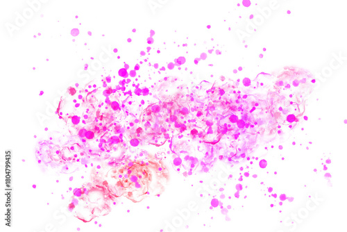 watercolor abstract splash white transparent background 