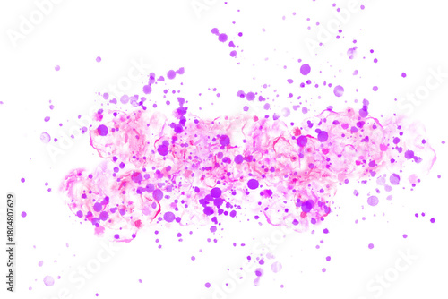 watercolor abstract splash white transparent background 