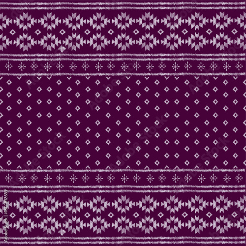 Seamless digital batik pattern, suitable for home decor and textile design pattern