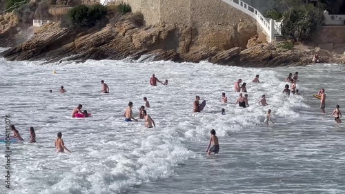 Sant Elm, beach and coastline, Sant Elm Calvia, Mallorca