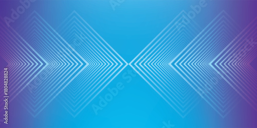 Abstract Geometric Chevron Pattern with Gradient Background.