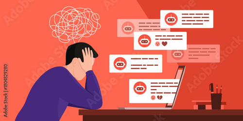 User experiencing AI psychosis and paranoia