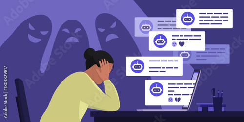 User experiencing AI psychosis and paranoia