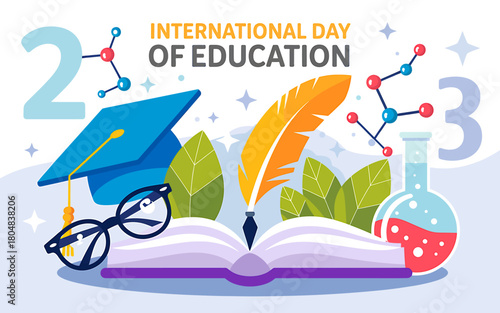 International day of education 2023, academic and science theme