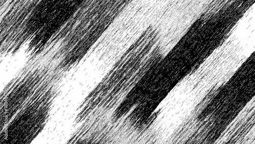 Abstract black and white diagonal stripes texture background design concept Vector, illustration