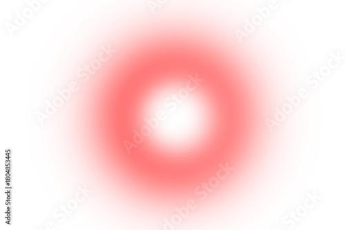Glow: red radiant circle