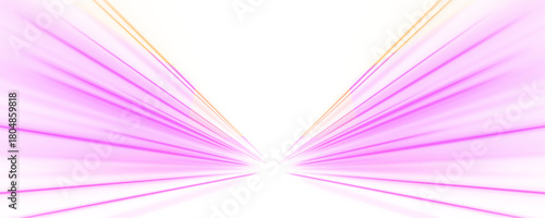 Bright neon arcs slice through the night air. Their flowing lines weave into a dynamic wave. The entire scene radiates pure motion and speed.