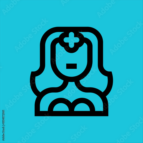 nymph new icon illustration