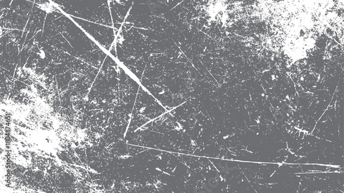 Gray and white textured background with distressed scratches and grunge elements vector