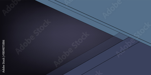 Dark blue corporate tech art. Vector material background