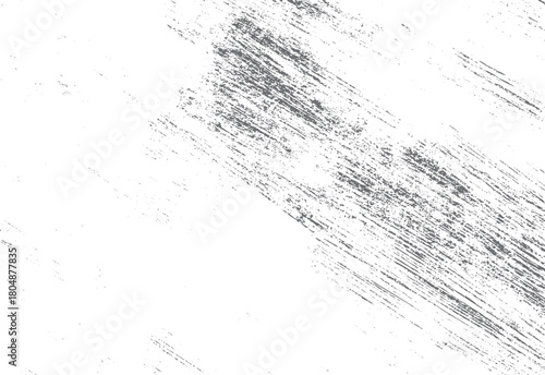Grey textured distressed grunge overlay with diagonal brush strokes and scattered dots on white background