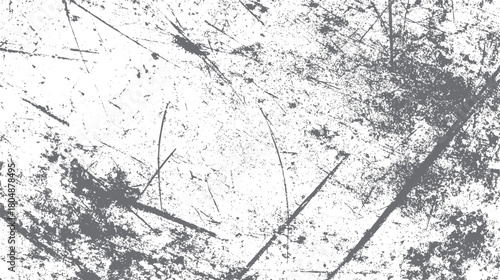 Grungy distressed texture background with random scratches and speckles in shades of grey and white grunge