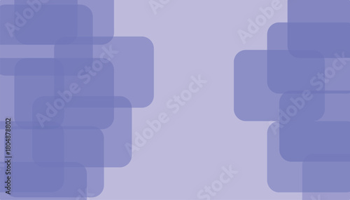 Abstract blue background with square shapes for business web banner template design illustration