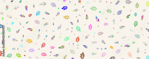 Seamless pattern with dark blue, black polka dot, random dots, spots, drops on a light background. Vector hand drawn sketch shape. Creative texture tiny, snowflakes, circles, leaflets