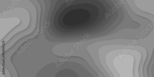 Luxury creative spiral paper background. vector natural shadow papercut web topography map spiral line. black light dynamic smooth cover origami papercut texture background.	