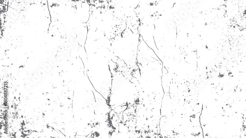 White grunge texture background with dark grey distressed cracks and speckles abstract pattern vector