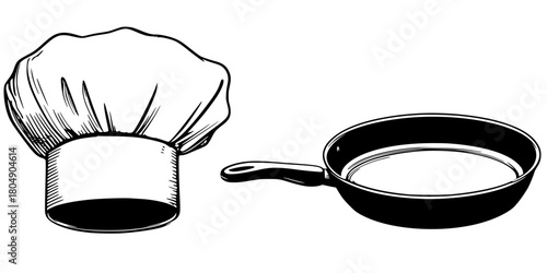 Chef's Essentials: Culinary Journey | Clean, isolated vector art for creative projects.
