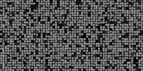 A seamless field of tiny grayscale squares forms a uniform pixel grid across a dark background, creating a subtle, high-resolution noise texture ideal for overlays or digital distortion effects.