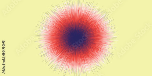 Abstract broken texture with shaped hole in the center, copy space