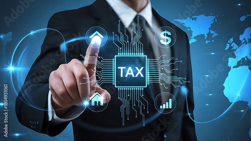 Digital tax management with technology and investment optimization with modern data solutions