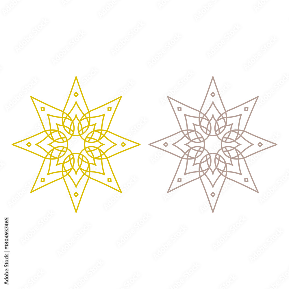Obraz premium Natural Ayurveda Massage Spa Resort Logo Sign Symbol 