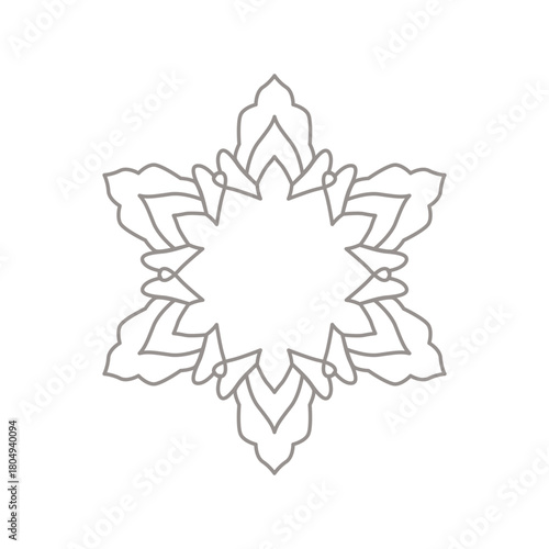 Natural Mandala Ayurveda Resort Sign Symbol Logo
