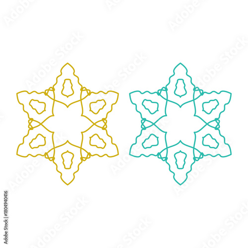 Natural Mandala Ayurveda Resort Sign Symbol Logo
