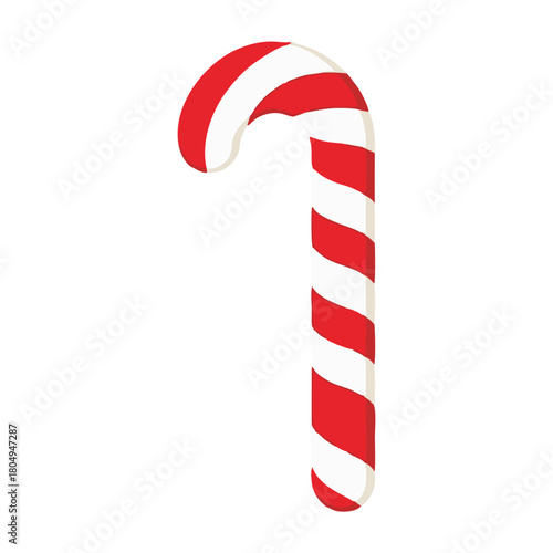 baston, caramelo, navida, baston, baston navideño, vector, símbolo, decoraciones, ilustración, bombones, designio, icono, rayado, color, alimento, celebraciones, vacaciones, azucarar, figura, bandera