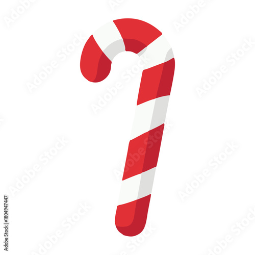 baston, caramelo, navida, baston, baston navideño, vector, símbolo, decoraciones, ilustración, bombones, designio, icono, rayado, color, alimento, celebraciones, vacaciones, azucarar, figura, bandera
